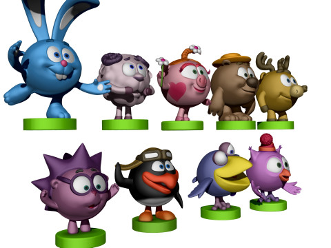 SMESHARIKI FOR 3D PRINTING STL 3D printmodel