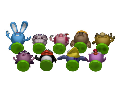 SMESHARIKI FOR 3D PRINTING STL 3D printmodel
