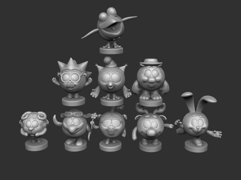 SMESHARIKI FOR 3D PRINTING STL 3D printmodel