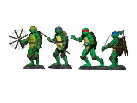 Ninja Turtles 1990 STL 3D Print Model