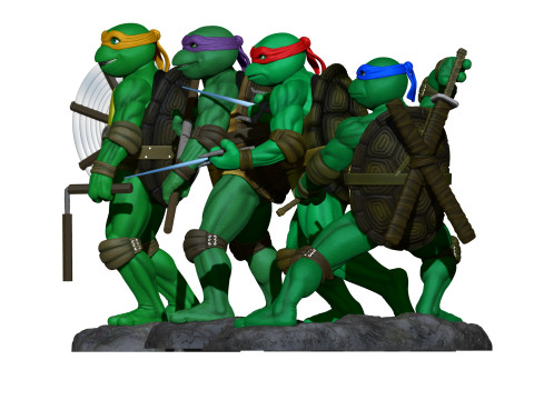 Ninja Turtles 1990 STL 3D Print Model