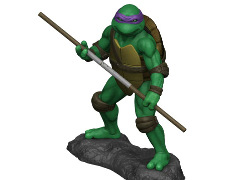 Donatello 1990 STL 3D Print Model
