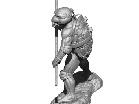 Donatello 1990 STL 3D Print Model