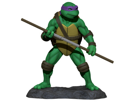 Donatello 1990 STL Model Cetak 3D
