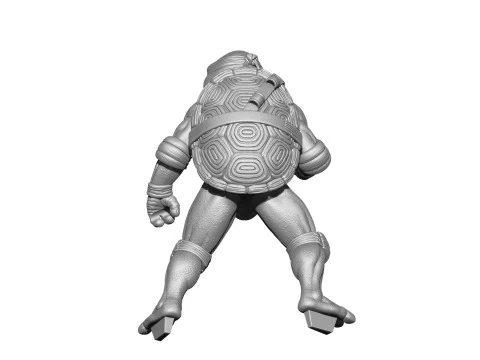 Donatello 1990 STL 3D Print Model
