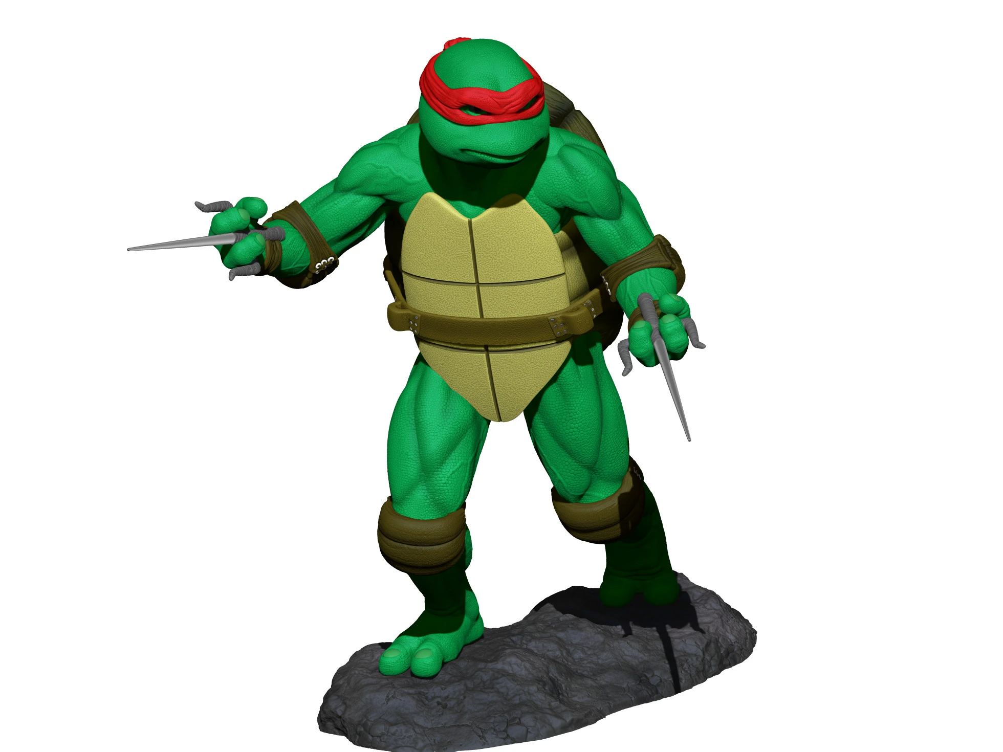 Raphael 1990 stl 3D Print Model .c4d .max .obj .3ds .fbx .stl .blend 
