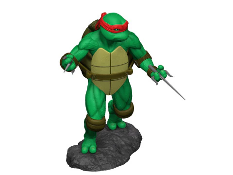 Raphael 1990 stl 3D Print Model