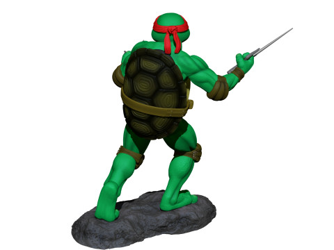 Raphael 1990 stl 3D Print Model
