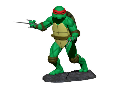 Raphael 1990 stl 3D Print Model