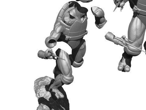 Raphael 1990 stl 3D Print Model