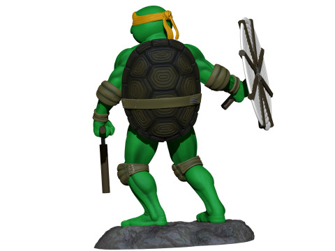 Michelangello 1990 STL 3D Print Model