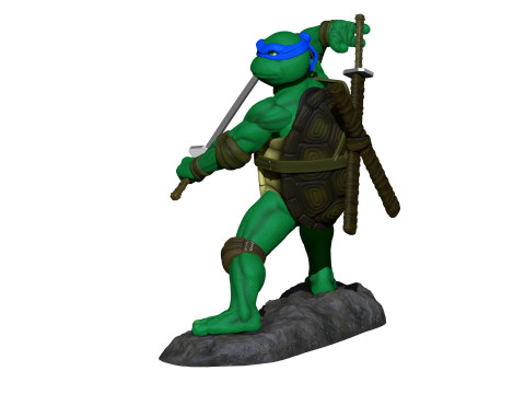Leonardo TMNT 1990 STL 3D Print Model