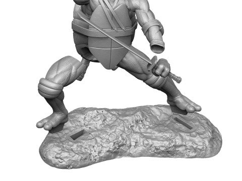 Leonardo TMNT 1990 STL 3D Print Model