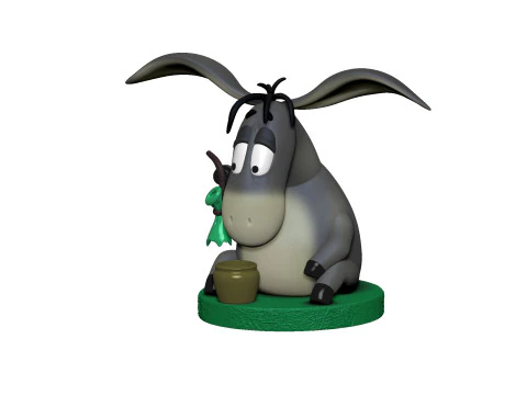 Eeyore for 3D printing STL 3 options 3D Print Model