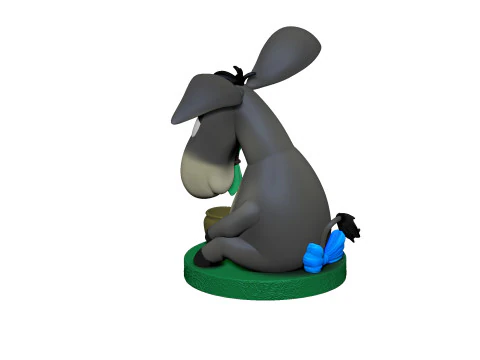 Eeyore for 3D printing STL 3 options 3D Print Model