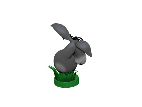 Eeyore for 3D printing STL 3 options Model Cetak 3D