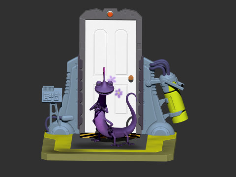 Randall Boggs for 3D printing 3 OPTIONS stl Modello di stampa 3D