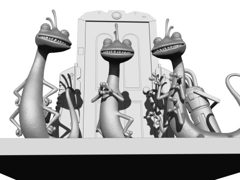 Randall Boggs for 3D printing 3 OPTIONS stl Modello di stampa 3D
