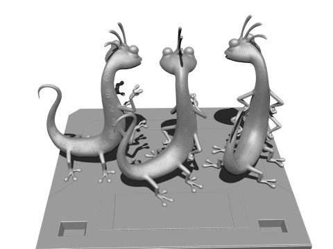 Randall Boggs for 3D printing 3 OPTIONS stl Modello di stampa 3D