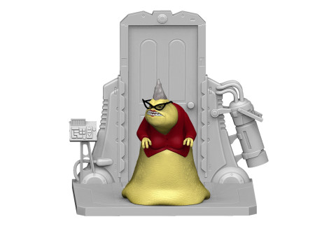 Roz voor 3D-print STL monsters INC 3D printmodel