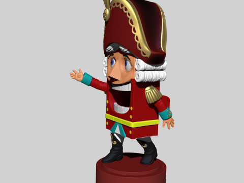 Pemecah kacang untuk pencetakan 3d Model Cetak 3D