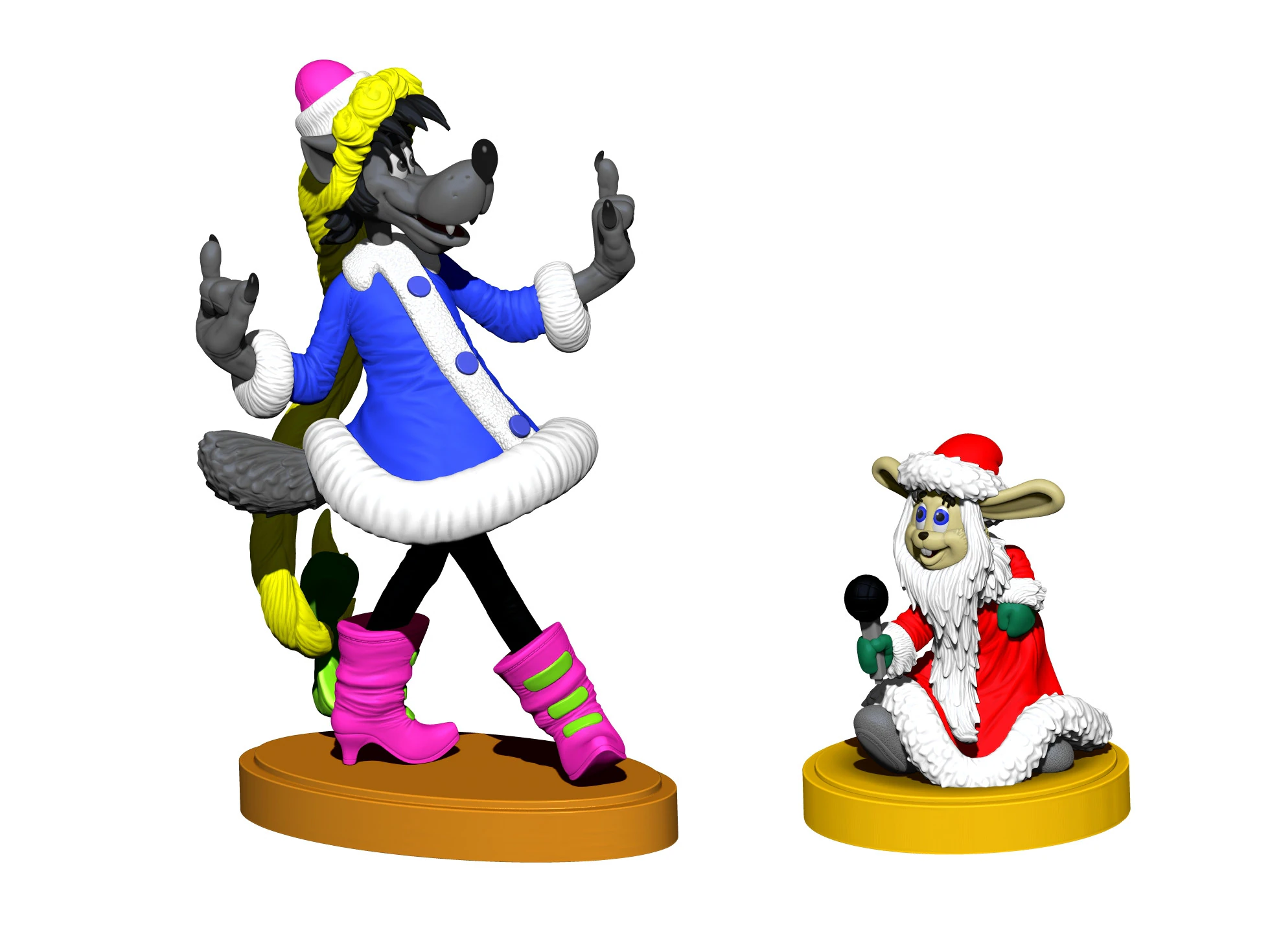 Nu Ded Moroz pogodi STL 3D Print Model .c4d .max .obj .3ds .fbx .stl .blend