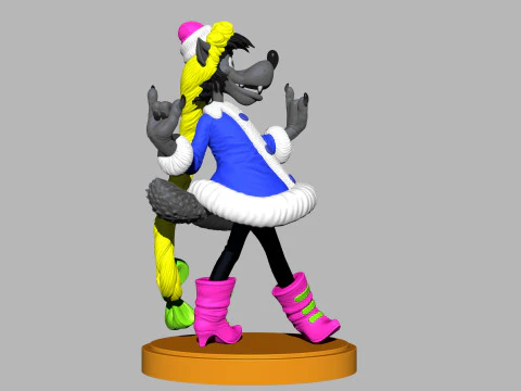 Nu Ded Moroz pogodi STL 3D Print Model