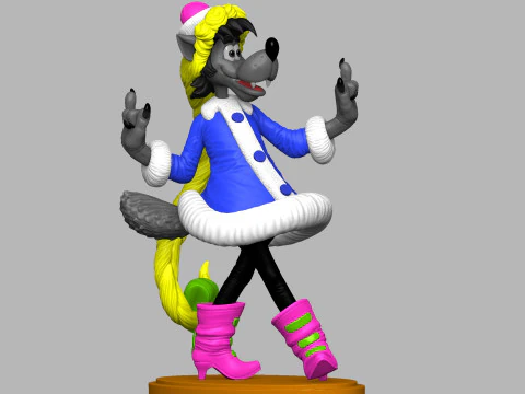 Nu Ded Moroz pogodi STL 3D Print Model