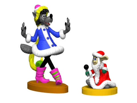 Nu Ded Moroz pogodi STL 3D Print Model