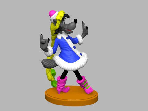 Nu Ded Moroz pogodi STL 3D Print Model