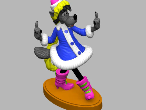 Nu Ded Moroz pogodi STL 3D Print Model