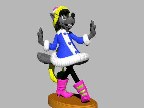 Nu Ded Moroz pogodi STL 3D Print Model