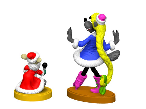 Nu Ded Moroz pogodi STL 3D Print Model