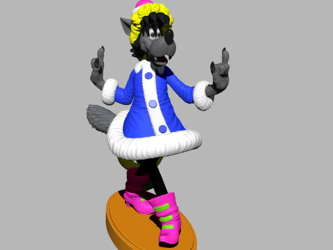 Nu Ded Moroz pogodi STL 3D Print Model