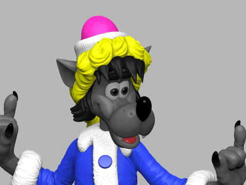 Nu Ded Moroz pogodi STL 3D Print Model