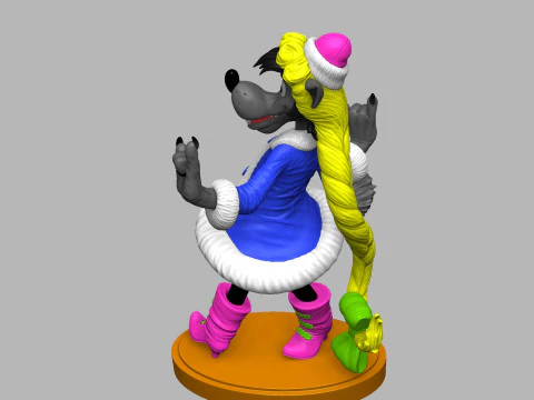Nu Ded Moroz pogodi STL 3D Print Model