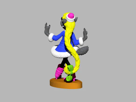 Nu Ded Moroz pogodi STL 3D Print Model