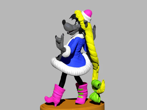 Nu Ded Moroz pogodi STL 3D Print Model