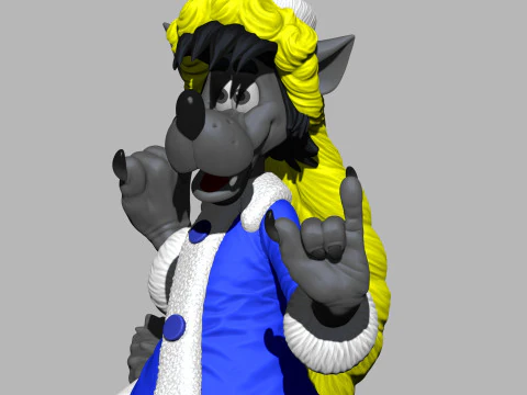 Nu Ded Moroz pogodi STL 3D Print Model