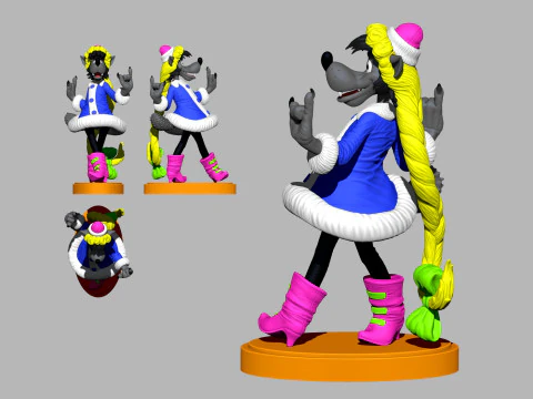 Nu Ded Moroz pogodi STL 3D Print Model