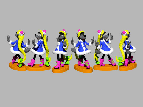 누 데드 모로즈 포고디 STL 3D 프린트 모델