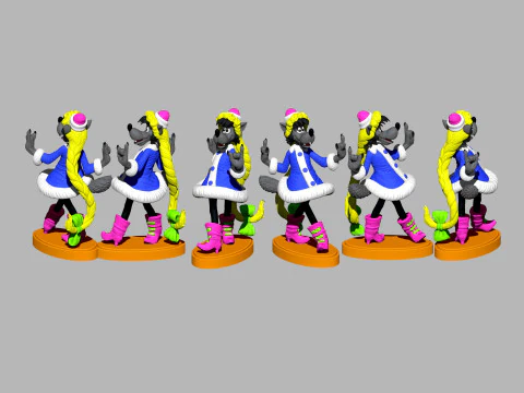 Nu Ded Moroz pogodi STL 3D Print Model