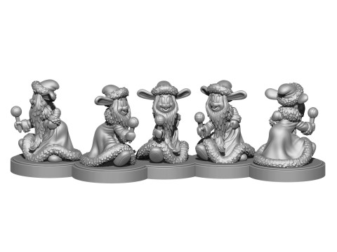 누 데드 모로즈 포고디 STL 3D 프린트 모델