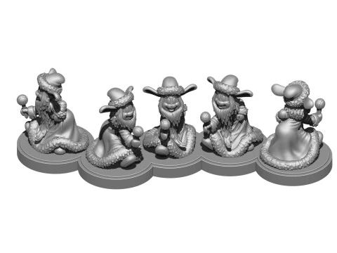Nu Ded Moroz pogodi STL 3D Print Model