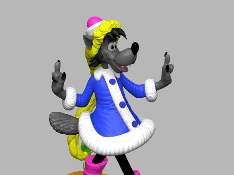 Nu Ded Moroz pogodi STL 3D Print Model