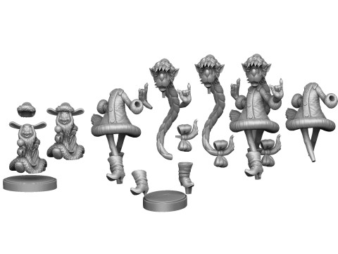 누 데드 모로즈 포고디 STL 3D 프린트 모델