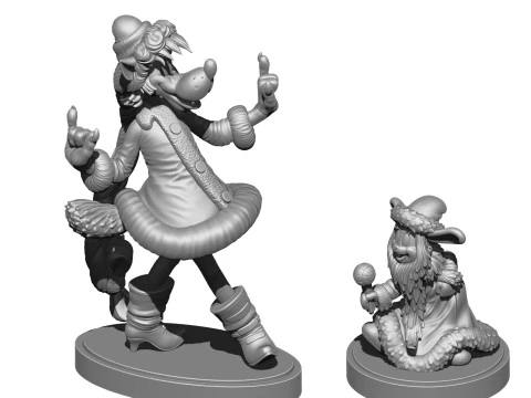 Nu Ded Moroz pogodi STL 3D Print Model