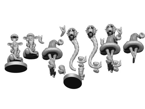 누 데드 모로즈 포고디 STL 3D 프린트 모델