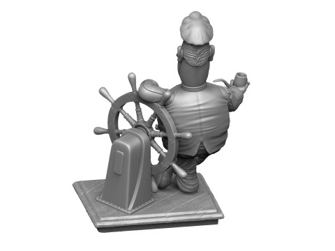 Kapten Vrungel untuk cetakan 3D Model Cetak 3D