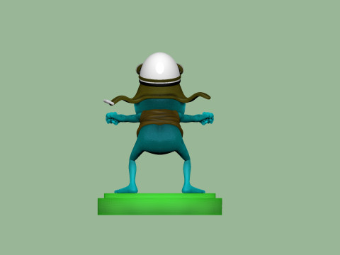 Sapo Louco STL Modelo de Impressão 3D